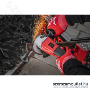 MILWAUKEE M18 BLSAG125X-0 Akkus sarokcsiszoló (18V) (Akku és töltő nélkül!)