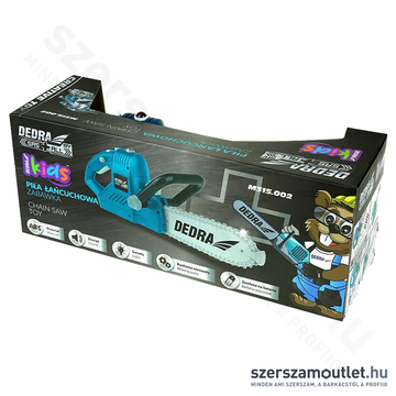 DEDRA Játék láncfűrész 3xAA (elem nem tartozék) (M315.002)