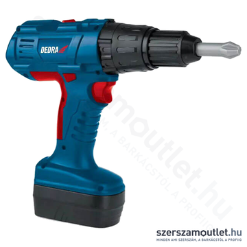DEDRA Nagy játék fúró/csavarhúzó készlet 2xAA 20db-os (elem nem tartozék) (M315.001)