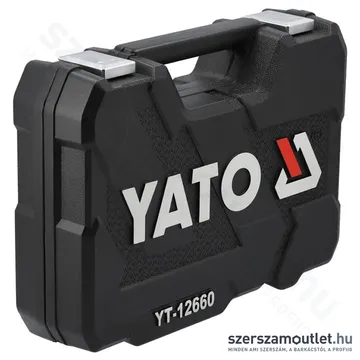 YATO Dugókulcs készlet racsnis hajtókarral 1/2" 60 db-os (YT-12660)
