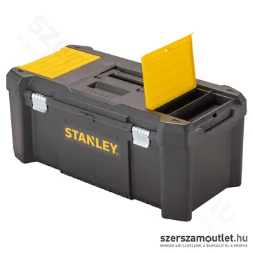 STANLEY Szerszámosláda fémcsattal és rendszerezővel 26