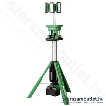 HIKOKI UB18DG-W4Z Akkus és hálózati állványos térmegvilágító LED lámpa (18V) (Akku és töltő nélkül!)