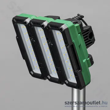 HIKOKI UB18DG-W4Z Akkus és hálózati állványos térmegvilágító LED lámpa (18V) (Akku és töltő nélkül!)