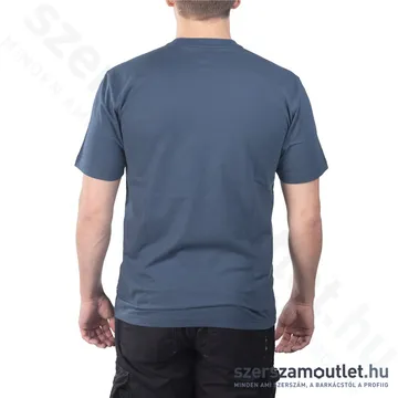 MILWAUKEE WT SS BLU M Rövid ujjú zsebes póló KÉK (M) (4932493014)