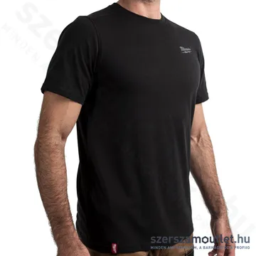 MILWAUKEE HT SS BL L Hibrid rövid ujjú póló FEKETE (L) (4932492965)
