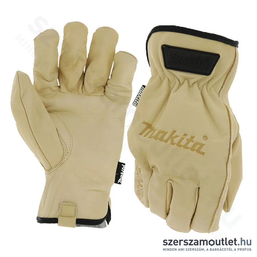 MAKITA munkakesztyű 100% eredeti bőr M (P-84626)