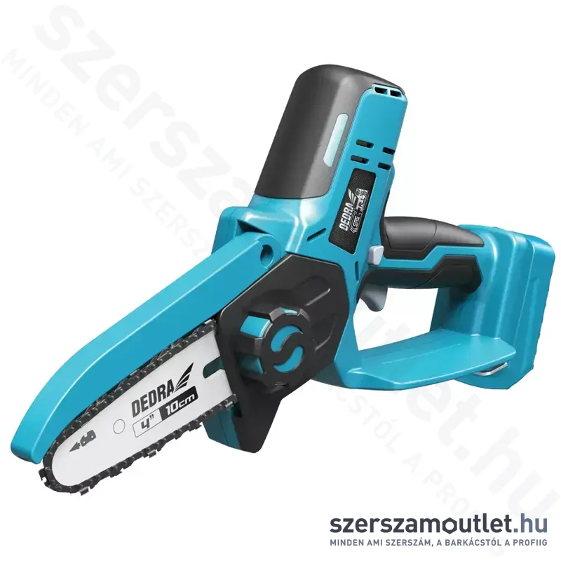 DEDRA SAS+ALL Akkus láncfűrész (18V/10cm) (Akku és töltő nélkül!) (DED7099)