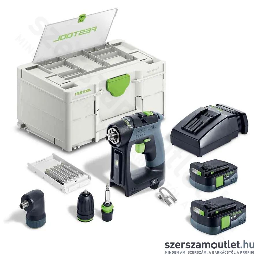 FESTOOL CXS 12 2,5-Set Akkus fúró-csavarbehajtó