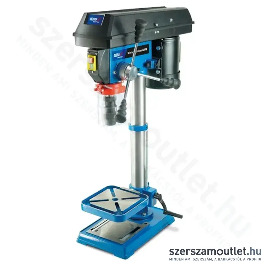 DEDRA Oszlopos fúrógép (600W/350mm) (DED7708C)
