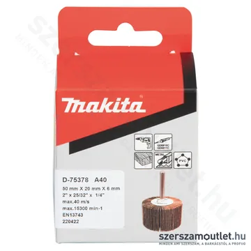 MAKITA Csapos csiszoló A40 50x20x6mm (D-75378)