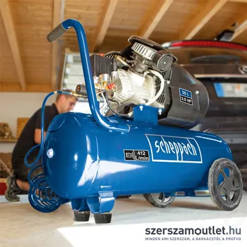 SCHEPPACH HC 52 DC Olajkenésű kéthengeres kompresszor (2200W/50l)