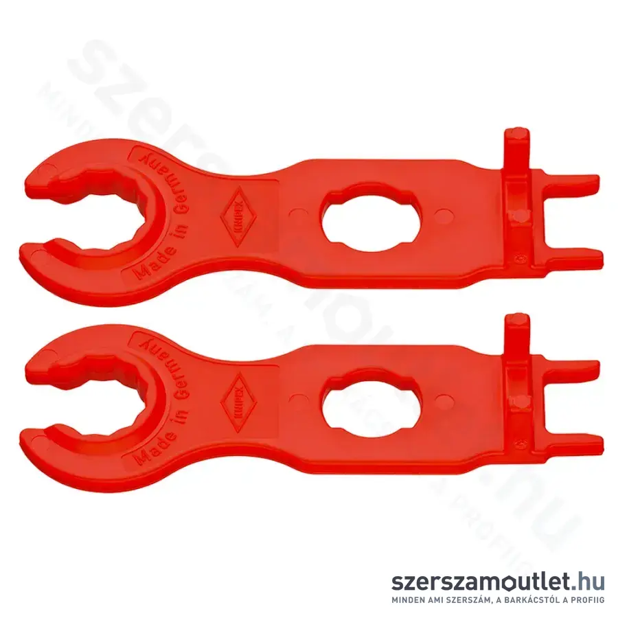 KNIPEX Szerelőszerszám készlet MC4 szolár dugós csatlakozókhoz 2db (Multi-contact) (97 49 66 2)