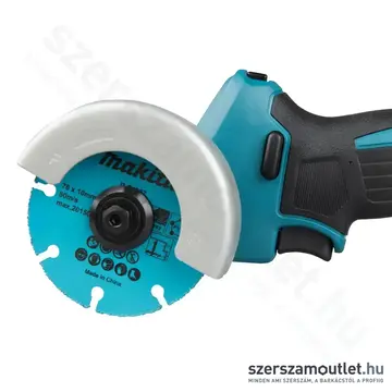 MAKITA DMC300Z Akkus szénkefementes sarokcsiszoló 76mm (18V) (Akku és töltő nélkül!)