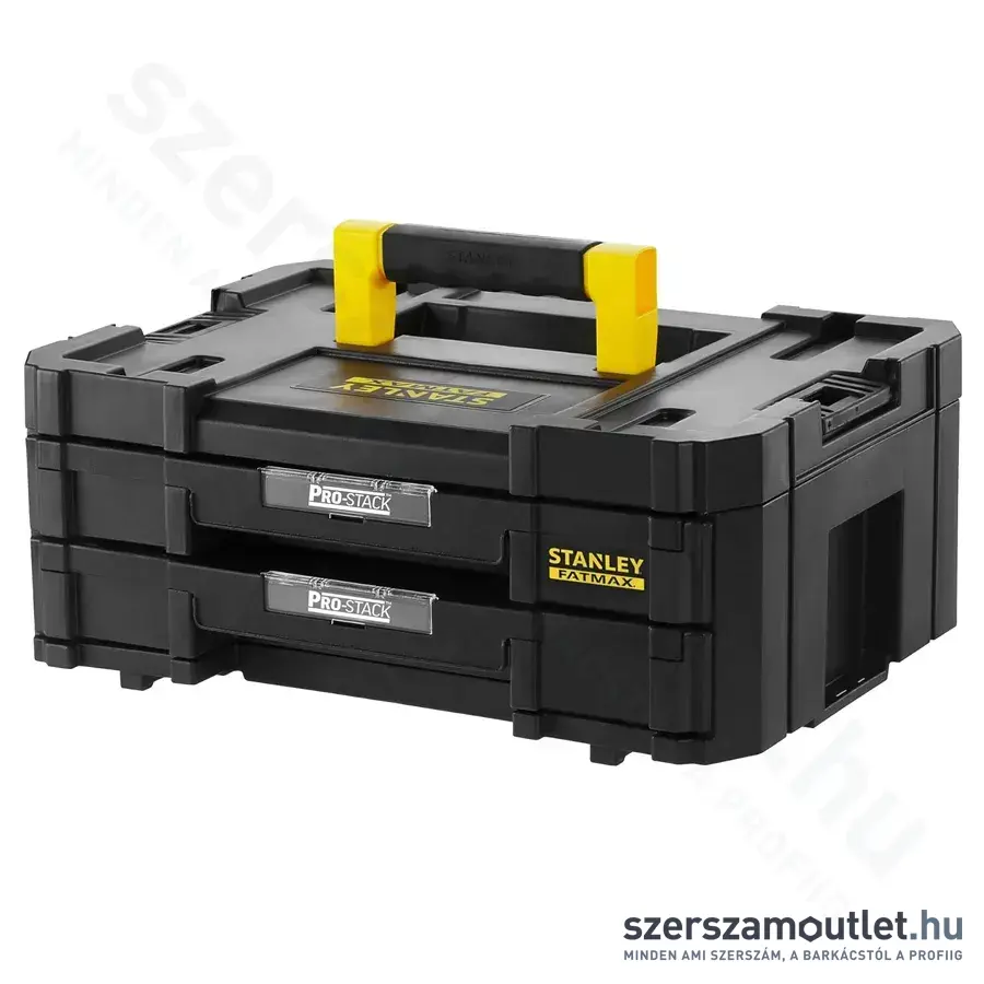 STANLEY FATMAX PRO-STACK 2 Tárolórendszer dupla fiókos 44x17,6x31,4cm (FMST1-71969)