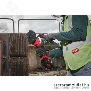 MILWAUKEE M18 FSAGSVO125X-0X Akkus sarokcsiszoló alsókapcs. HD koffer (18V/125mm)(Akku/töltő nélkül)