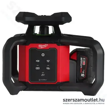 MILWAUKEE M18 RLOHVG300-501C Akkus forgólézer + vevő kofferben (ZÖLD) (1x5,0Ah/18V) (4933493194)
