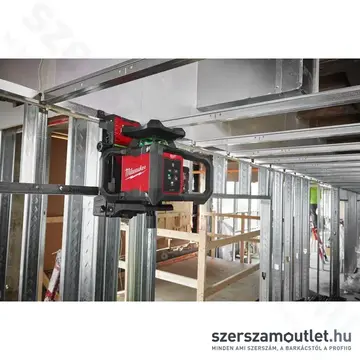 MILWAUKEE M18 RLOHVG300-501C Akkus forgólézer + vevő kofferben (ZÖLD) (1x5,0Ah/18V) (4933493194)