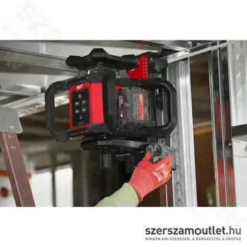 MILWAUKEE M18 RLOHVG300-501C Akkus forgólézer + vevő kofferben (ZÖLD) (1x5,0Ah/18V) (4933493194)