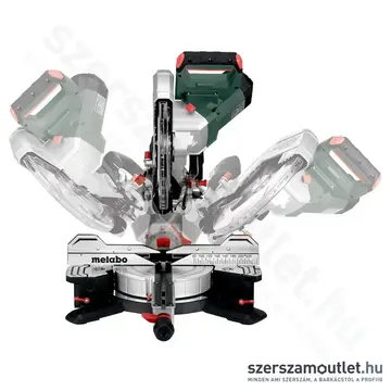 METABO KGS 305 M Fejező és gérvágó fűrész húzófunkcióval lágyindítással (2000W,305mm)