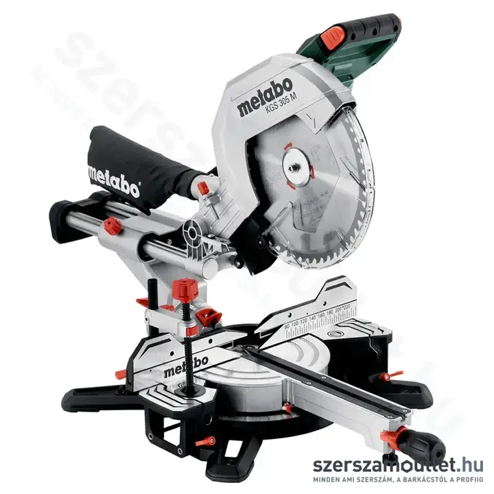 METABO KGS 305 M Fejező és gérvágó fűrész húzófunkcióval lágyindítással (2000W,305mm)