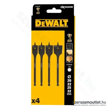 DEWALT Extreme lapos fafúrószár készlet 20-32mm, 4db-os (DT4797-QZ)