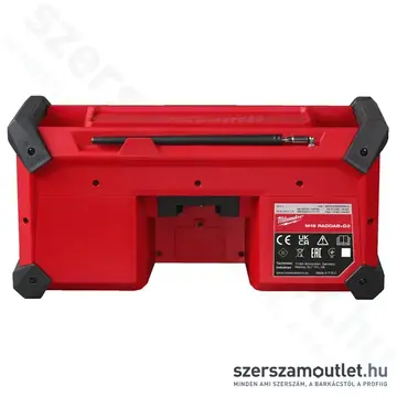 MILWAUKEE M18 RADDAB+G2-0 Akkus rádió (18V) (Akku és töltő nélkül!) (4933492344)