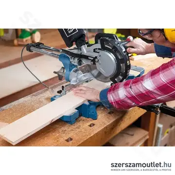 SCHEPPACH HM 216 Gérvágó fűrész húzófunkcióval és lézerrel 216mm, 2000W +2db penge