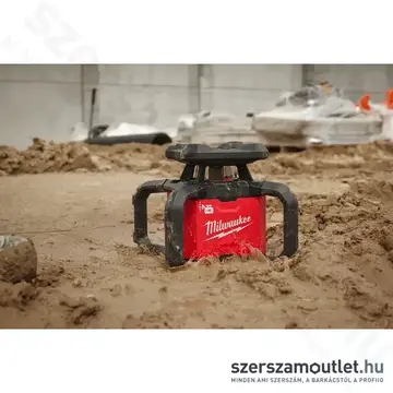 MILWAUKEE M18 RLOHV1200-501C Akkus forgólézer + vevő kofferben (PIROS) (1x5,0Ah/18V) (4933493204)