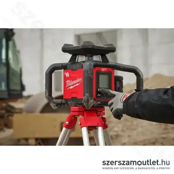 MILWAUKEE M18 RLOHV1200-501C Akkus forgólézer + vevő kofferben (PIROS) (1x5,0Ah/18V) (4933493204)