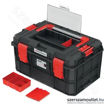 KISTENBERG X BLOCK ALU LOG Szerszámkoffer 546x380x307mm (KXBA604030-S411)