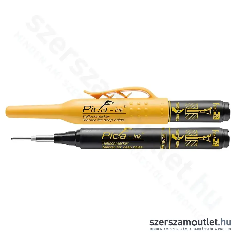 PICA INK Jelölőmarker mély lyukakhoz 1,5mm (Fekete) (150/46)
