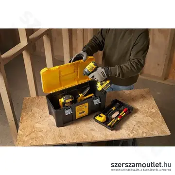 STANLEY ESSENTIAL Szerszámosláda rendszerezővel 480x250x250mm (STST75787-1)
