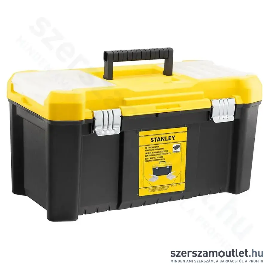 STANLEY ESSENTIAL Szerszámosláda rendszerezővel 480x250x250mm (STST75787-1)