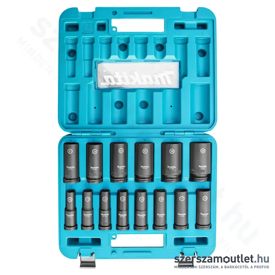 MAKITA Impact black Gépi dugókulcs készlet 1/2