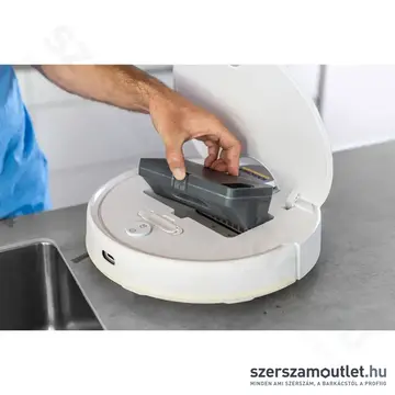 KARCHER RCV 3 Akkus robotporszívó felmosó funkcióval 85m2, 100-240V (3,2Ah akku és töltő)