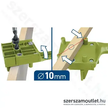 EXTOL Fatipliző sablon készlet 44 részes (6/8/10mm) (901803)