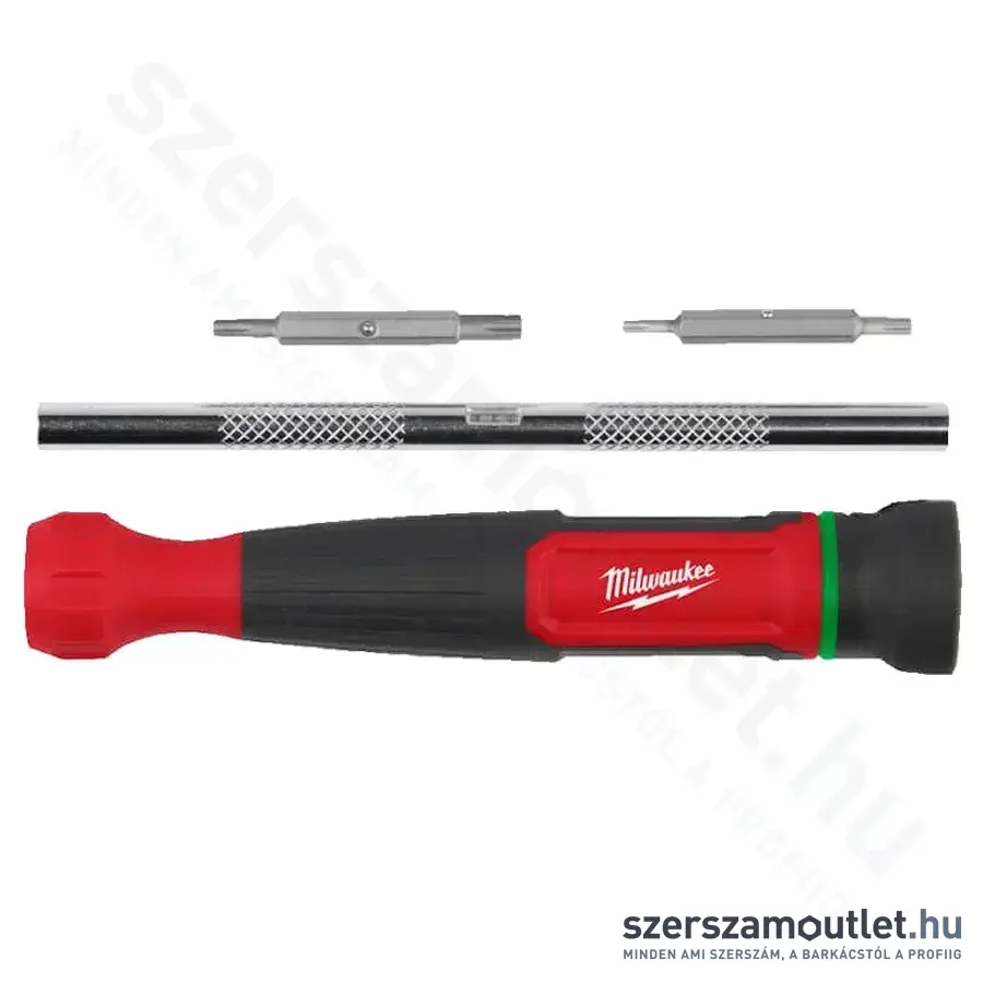 MILWAUKEE 4in1 Precíziós csavarhúzó multi-bit TB07/08/10/15 (4932498175)