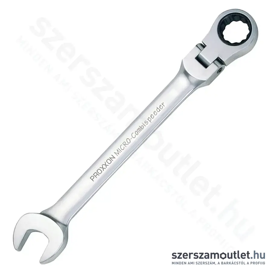 PROXXON Micro-Combispeeder Racsnis csillag-villáskulcs hajlítható fejjel, 13mm (23050)