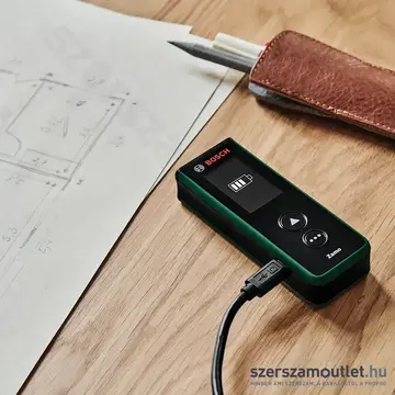 BOSCH Zamo Digitális lézeres távolságmérő 635Nm, 0,15-25m (0603672900)