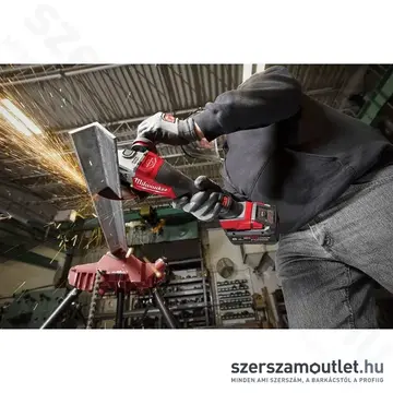 MILWAUKEE M18 FHSAG150XPDB2-0X Akkus sarokcsiszoló HD kofferben (18V) (Akku és töltő nélkül!)