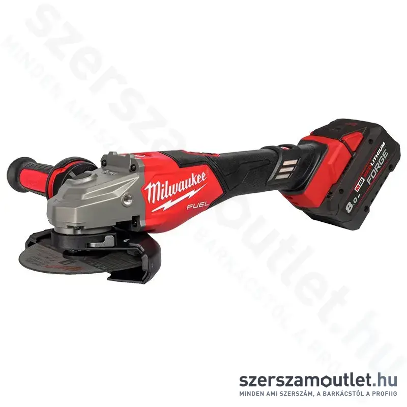 MILWAUKEE M18 FHSAG125XB2-802X Akkus sarokcsiszoló HD kofferben (2x8,0Ah/18V) (4933493416)