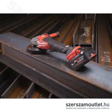 MILWAUKEE M18 FHSAGO125VXPDB2-0X Akkus sarokcsiszoló alsókapcs. HD koffer (18V) (Akku, töltő nélkül)
