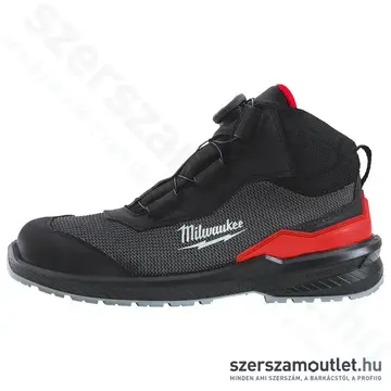 MILWAUKEE FLEXTRED S1PS Munkavédelmi magasszárú cipő BOA fűzővel 43-as (B1M110133)