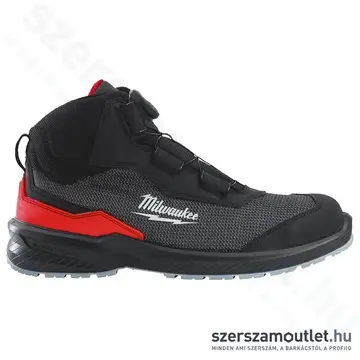 MILWAUKEE FLEXTRED S1PS Munkavédelmi magasszárú cipő BOA fűzővel 43-as (B1M110133)