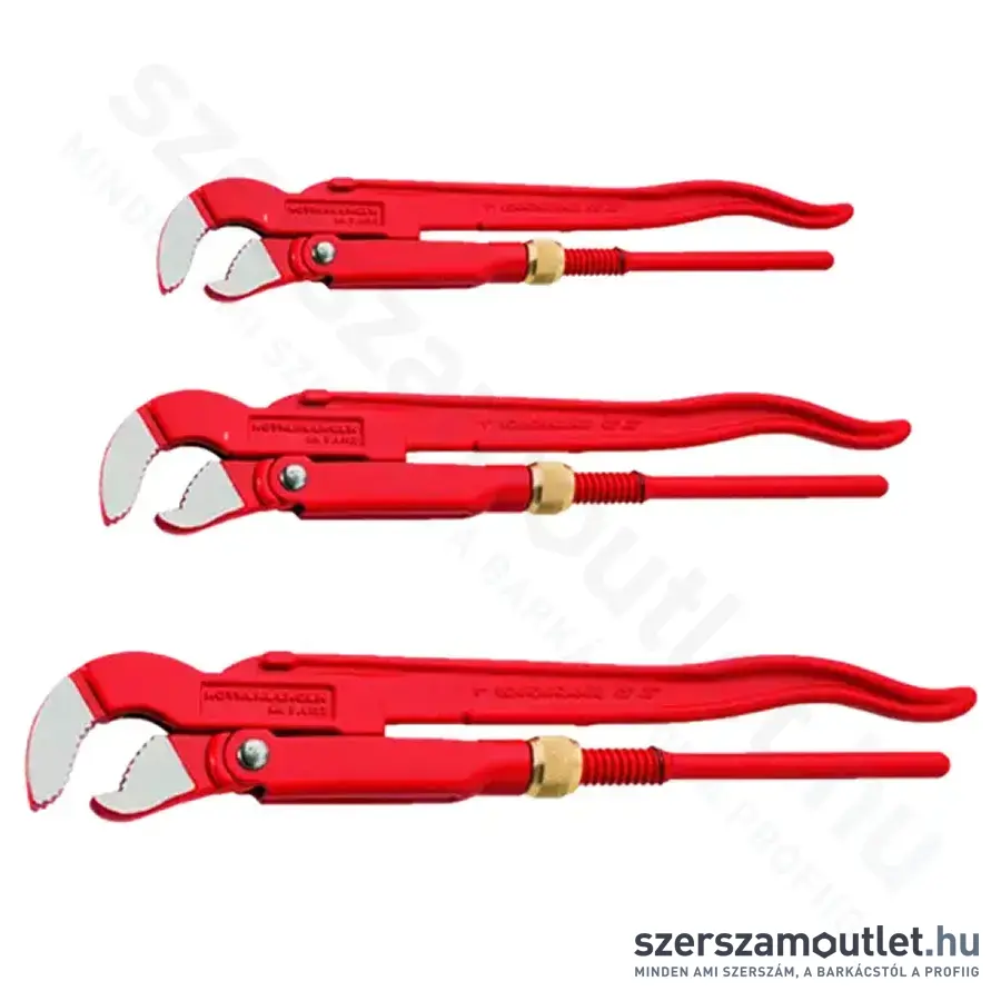 ROTHENBERGER csőfogó készlet 3 részes (1", 1 1/2", 2")