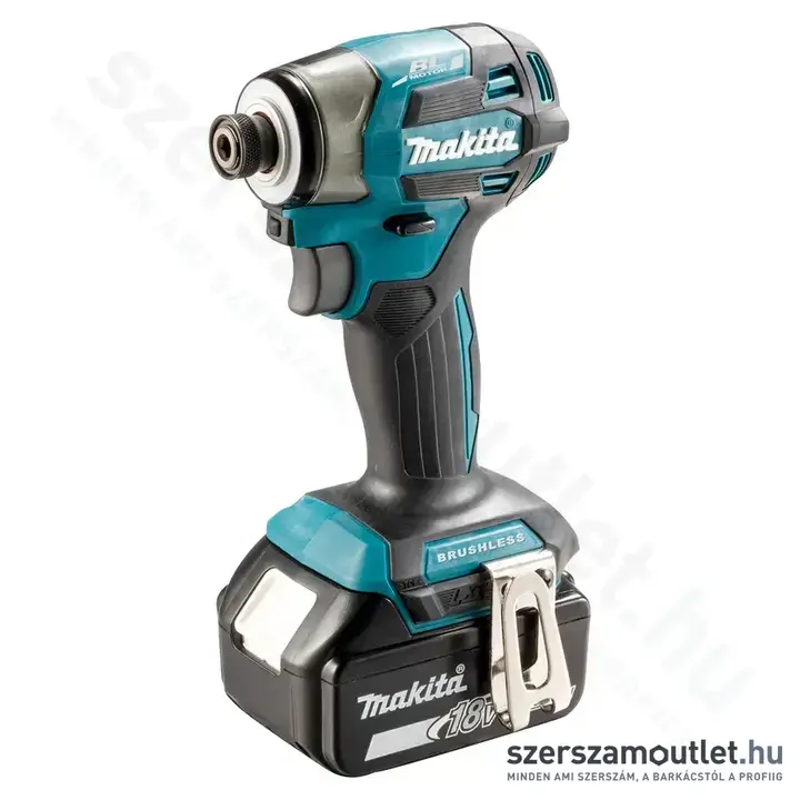 MAKITA DTD173RTJ Akkus szénkefementes ütvecsavarozó 1/4" MakPac kofferben (2x18V/5,0Ah)