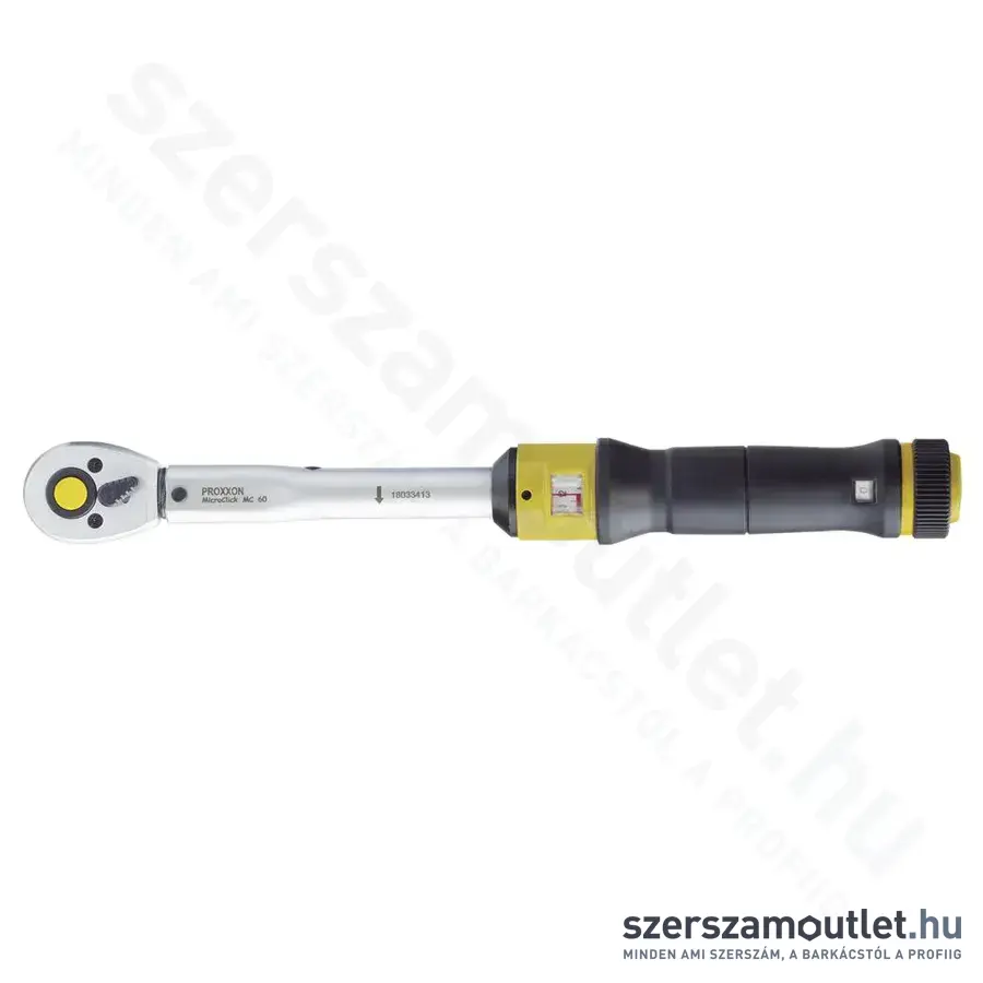 PROXXON MicroClick Irányváltós, racsnis nyomatékkulcs MC 60, 12-60Nm, 3/8