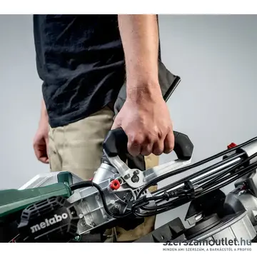 METABO KGS 216 M Set Fejező és gérvágó fűrész 1200W/230V + körfűrészlap T40, 216x30mm