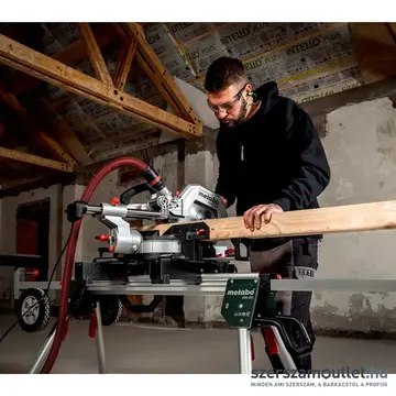 METABO KGS 216 M Set Fejező és gérvágó fűrész 1200W/230V + körfűrészlap T40, 216x30mm