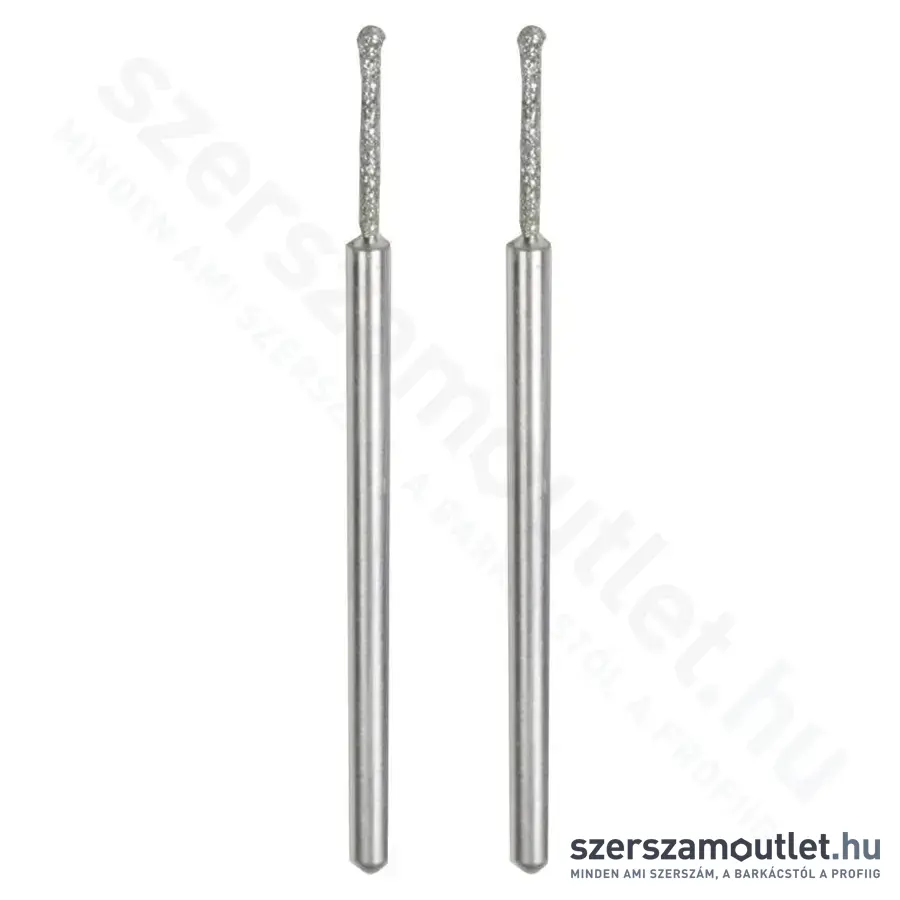 PROXXON Gyémánt csiszolófej, gömb alakú, 1,2x2,35mm (2db/csomag)